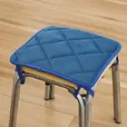 1X Non Slip Seat Cushion Stool Chair Pad Quilted Lace Up Indoor School Chair Pad