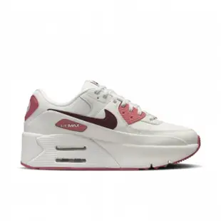 【NIKE 耐吉】休閒鞋 女鞋 運動鞋 氣墊 AIR MAX 90 LV8 SE 白紅 FZ5164-133