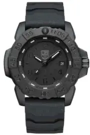 New Luminox Navy Seal XS.3251.BO.CB 45mm Blackout Steel Rubber PVD Quartz Watch