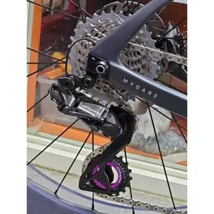 【Shimano】 DURA-ACE R92xx 可裝SRAM RED AXS 功率大盤 +RED鏈條+12/18T導輪