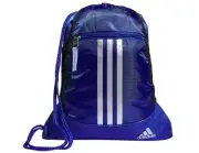 Adidas Alliance 2 Sackpack Color: Semi Lucid Blue/ Silver Metallic Blue
