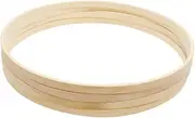 COMNESTBI 13 Pcs Bamboo Dreamcatcher Rings for DIY Craft Projects Natural Bamboo Frames for Handmade Dream Catchers Wreaths and Wind Chimes