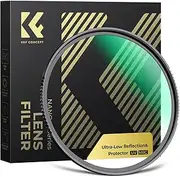 K&F Concept 67mm Shockproof & Ultra Low Reflectivity 2 in 1 MCUV Lens Protection Filter, 28 Multi-Coated Waterproof Scratch Resistant HD UV Lens Filter (Nano-X)