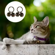 2 Sets Loud Bell Pet Collar Bells Hand Bell Cat Collar Charms Small Bells
