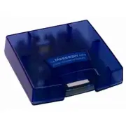 NEL-Tech Labs MSG-64M Messager MP3 - Blue- Plastic Case