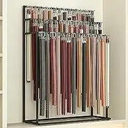 Independent Belt Organizer, 3 -Level Metal Exhibitor For Belts, Exhibitor For Male Cabinet, Store Belt Expositor, Storage Support PA