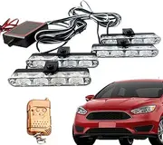 Car Lights, 16W Wireless Led Car Lights, Multiple Modes Remote Control Led Lights For Car, Waterproof Car Light, Enhanced Safety Led For Car, Dustproof Led Light For Car And Trucks