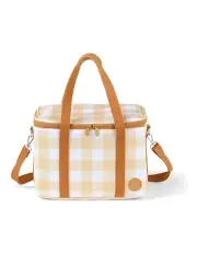 [OiOi] Maxi Insulated Lunch Bag in Beige Gingham