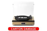 Jam Bluetooth Sound Stream+ Wooden Turntable w/ Speaker Vinyl/Record Player