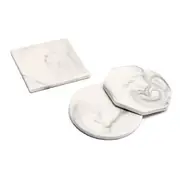 3 Pattern Marble Ceramic Texture Drink Coffee Tea Cup Mat Anti-Slip Cup Mat 28222 1