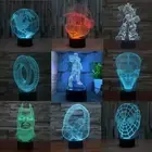 Super Mario 3d Bedside Light With Acrylic Shade And Remote Control For Dorm Room