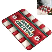 Christmas Non-slip Doormat Funny Floor Mat for Bedroom Bathroom Home Indoor Outdoor-Letter
