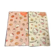64 Paper Hand Towels HELLO KITTY Bathroom Guests HAPPY FALL Pumpkin Pink Coffee