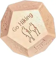 Activity Decision Dice | Wooden 12-Side Dice for Dating Gathering | Hiking Zoo Outdoor Portable Teamwork Improver for Living Room, Traveling