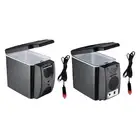 Mini Fridge Cooler Small Car Refrigerator Freezer 6L Vehicle Picnic Can Compact