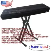 Korg PA-600 61-Key KEYBOARD CUSTOM FIT DUST COVER + EMBROIDERY ! MADE IN USA