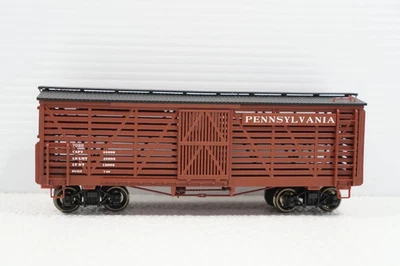 NIB ON30 BACHMANN SPECTRUM PENNSYLVANIA PRR STOCK CAR MPN 27514-FREE SHIP