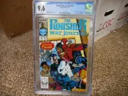 Punisher War Journal 14 cgc 9.6 Spiderman cover Marvel 1990 WHITE pgs NM MINT TV
