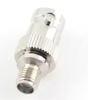 SMA Female to BNC Female Coax Adapter Connector - USA Ham Radio Seller