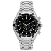 JAG Boss Chronograph Black and Silver Men's Watch J2396A