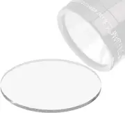 Weltool Glass Lens for Maglite C or D Cell Full Size 1pc, Clear