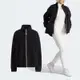 adidas 外套 Premium Essentials 女款 黑 保暖 立領 羊羔絨 毛茸茸 風衣 夾克 愛迪達 II8041