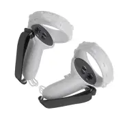 Handle Grip Protective Cover Fitted Case Sleeve W/ Hand Strap For Oculus Quest 2