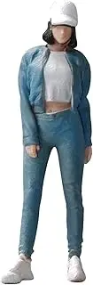 Ronyme 1:64 Scale Girl Figure Hand Painted Figurine Diorama Scenery