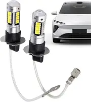 Fog Lights Led | Car Fog Lights | 12V Super Bright High Power Energy-Efficient Front Lamp for Golf Cart Tractor Motorcycle Trailer Truck Bumper Lawn RV Mower Marine