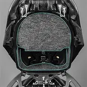 TMAX 530 T-max 530 560 2023 Motorcycle Rear Trunk Cargo Liner Protector, for Seat, Bucket Pad Accessories Helmet Protector Motorcycle Storage Box Liner(Black 2022 top)