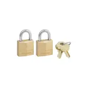 Master Lock Key Padlock 2/Pack (120T) 428466