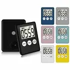 2PCS Magnetic LCD Digital Kitchen Large Timer Loud Alarm Count-Down Up Clock