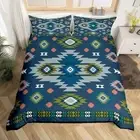 Southwestern Geometric Native Doona Duvet Cover Double Queen KING Bedding Set