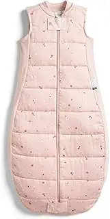 ergoPouch Premium Sleeping Bag 2.5 TOG – 4–6 Years – Daisies Print – A Premium, Silky-Smooth, Wider-Fit Sleeping Bag – 400 Thread Count Organic Cotton – For Toddlers and Preschoolers
