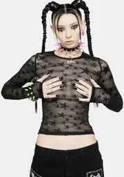 [Current Mood] Stellar Headliner Fishnet Top
