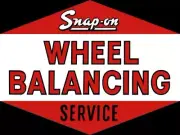 Snap On Tools Wheel Balancing Service NEW Sign 28" Wide USA STEEL XL Size