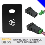 DRIVING LIGHTS (Symbol) Blue LED Small Push Switch Suit Suzuki Jimny JB74 JB64W (for: Suzuki)