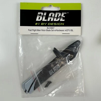 Blade BLH3907 mCP X BL Fast Flight Main Rotor Blade Set w/ Hardware NEW
