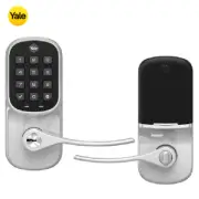 Yale YRL216-ZW2-619 Keypad Deadbolt Z-Wave Lock- Satin Nickel