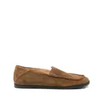 [Dear Frances] Dear Frances Drew Suede Loafers 37 IT BROWN