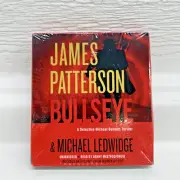BULLSEYE By James Patterson Michael Ledwidge Audiobook CD Novel Book New 7.5 Hrs