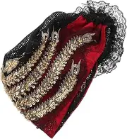 CANIGHT Comfy Cloth Headwrap for Women Beanie Hat Bead Flower Fashionable Women's Turban