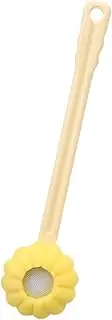 Gogogmee Bath Sponge Back Scrubber for Shower Sponge on a Stick Bath Brush Back Sponge Shower Sponge with Handle Shower Accessories for Women Sponge Back Scrubber Bath Scrubber Mud