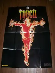The Torch Promo Poster 24" x 36" Marvel / Dynamite 2009 Alex Ross