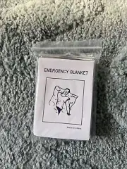 Emergency Blanket Survival Mylar Thermal (10 Pack)
