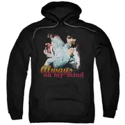 Hoodie - ALWAYS ON MY MIND Pull-Over Sweatshirt pure cotton