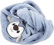 CANIGHT Supple Hair Drying Towel Wrap Absorbent Microfiber for Wet Hair Head Wrap Towel