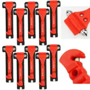 Lot 10 Emergency Escape Tool Car Window Glass Hammer Breaker + Seat Belt Cutter