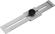 SPORWAY Precision Marking Gauge 200 mm, Stop Ruler Marking Tool Marking Gauge Scribing Gauge for Precise Marking and Demarcation of Marks and Guide Lines