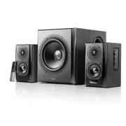 Edifier S351DB Bookshelf Speaker and Subwoofer 2.1 Speaker System Bluetooth V5.0 aptX Wireless Sound for Computer Rooms, Living Rooms & Dens